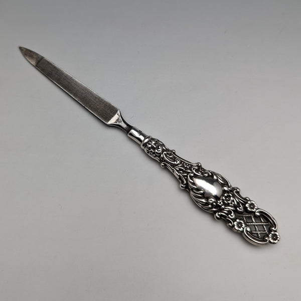 1897 年英國古董純銀手柄指甲銼 L Bennett